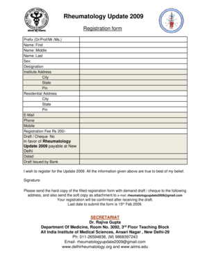 Microsoft PowerPoint - registration form. Images converted to PDF format. - aiims