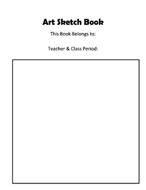 Art Sketch Book