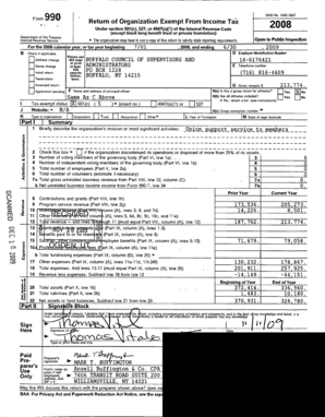 Form 990 Return of Organization Exempt From Income Tax