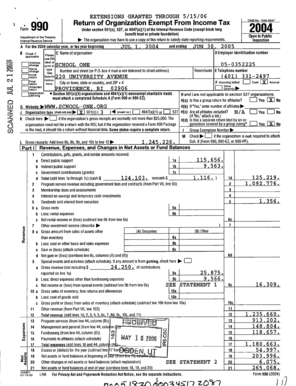 IRS Form 990 2004