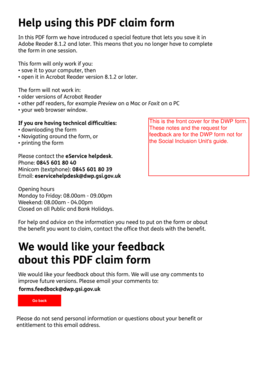 Limited Capability for Work Questionnaire