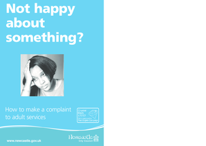 Complaint Form for Adult Services