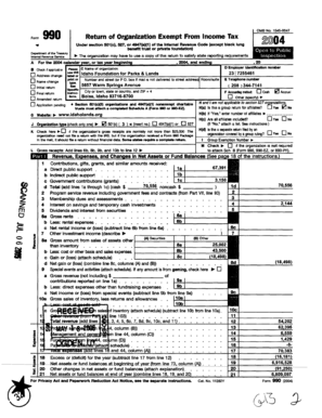 Form 990 2004