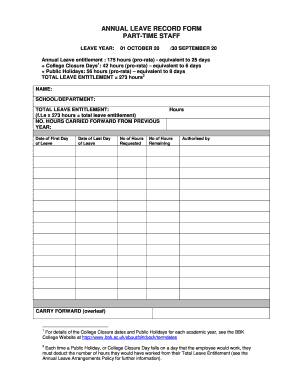 free staff holiday planner - Fillable & Printable Top Forms to Download