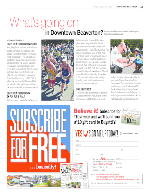 Beaverton Celebration Parade Registration