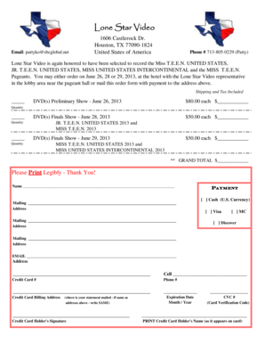 Form preview