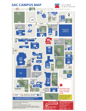 Fillable Online SAC CAMPUS MAP Fax Email Print - pdfFiller