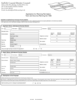 UK Planning Permission Application