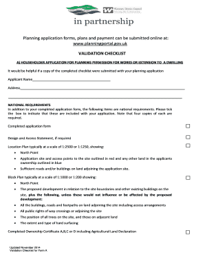 Householder Planning Permission Application