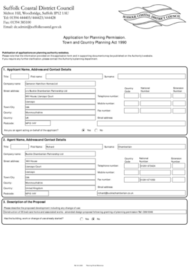 UK Planning Permission Application