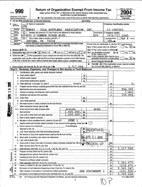 Form 990 Return of Organization Exempt From Income Tax