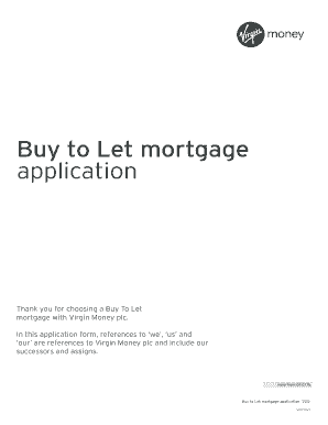 Buy to Let Mortgage Application