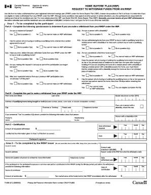 Fillable Online banking pcfinancial HOME  BUYERS  PLAN  HBP 