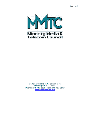 MMTC Media Brokerage Business Plan Template - mmtconline