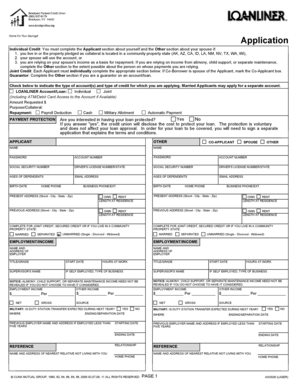 Loan Application Form