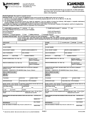 Loan Application Form