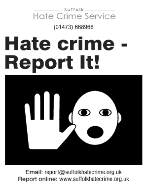 Suffolk Hate Crime Report Form