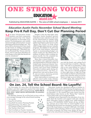 Education Austin Membership Application