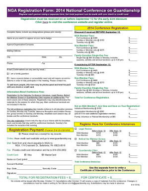 Gaurdianship papers - Conference Brochure - National Guardianship Association - guardianship