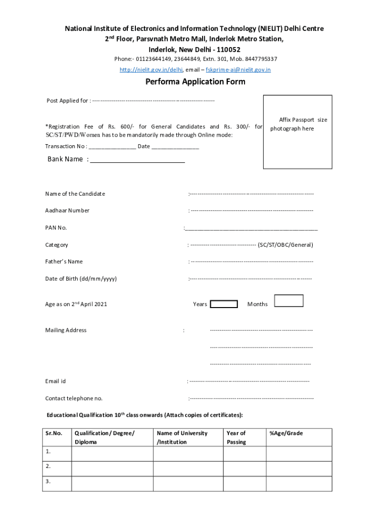 Form preview