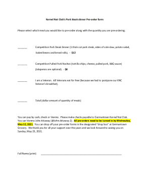 Form preview