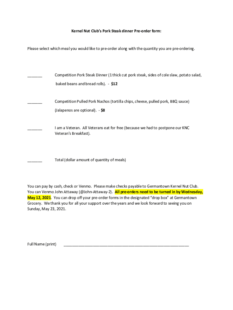 Form preview