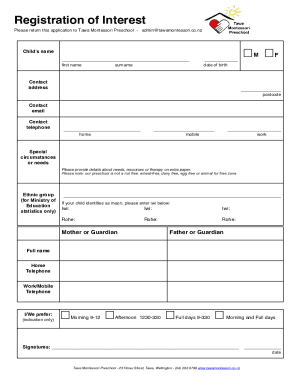 Form preview