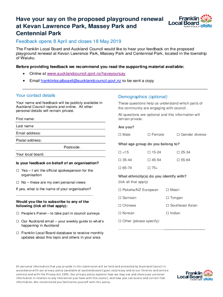 Form preview