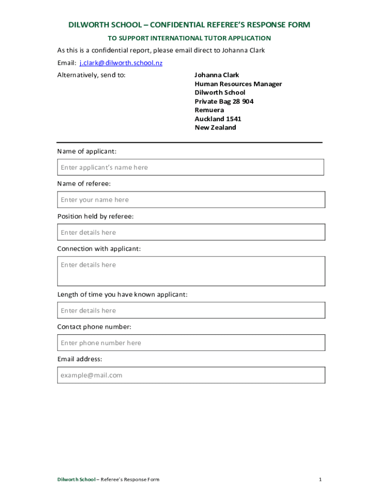 Form preview