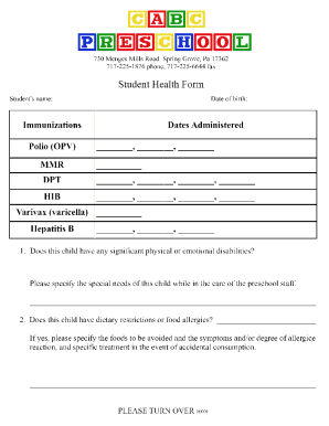 Form preview