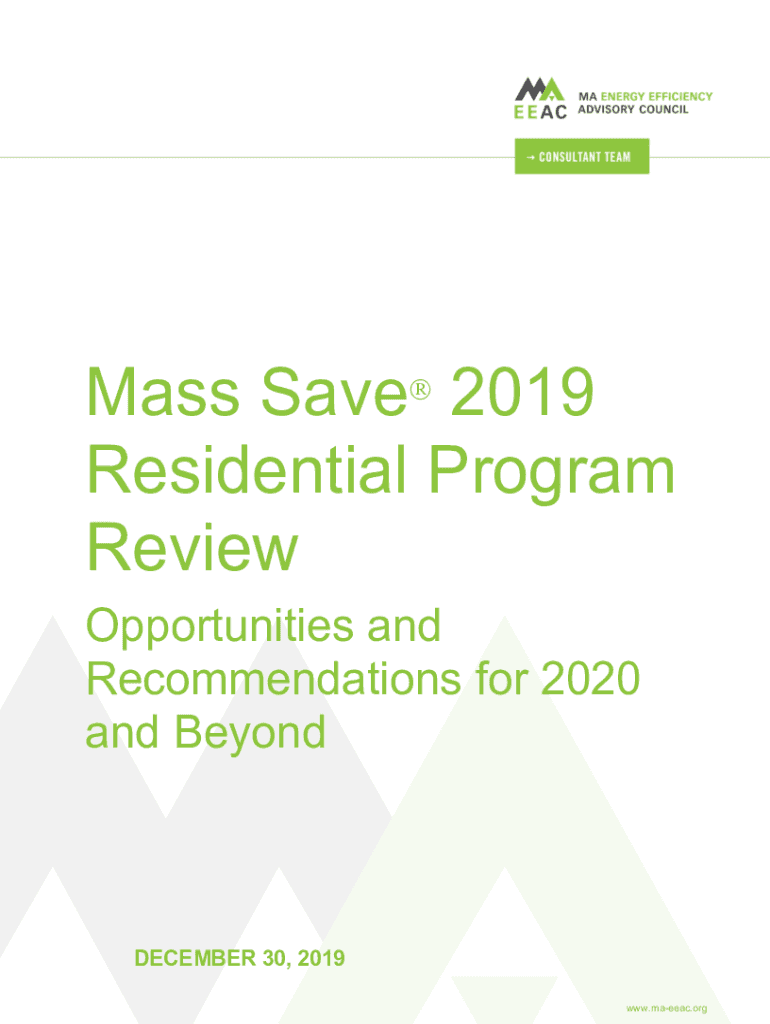 Fillable Online Mass Save Program Offers Utility Bill Rebates to MA ...