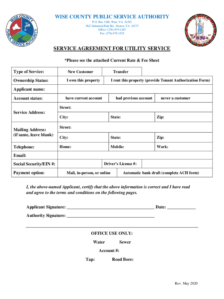 Fillable Online Wise County PSA Fax Email Print pdfFiller