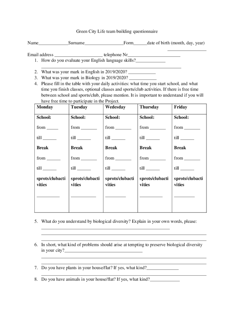 Form preview