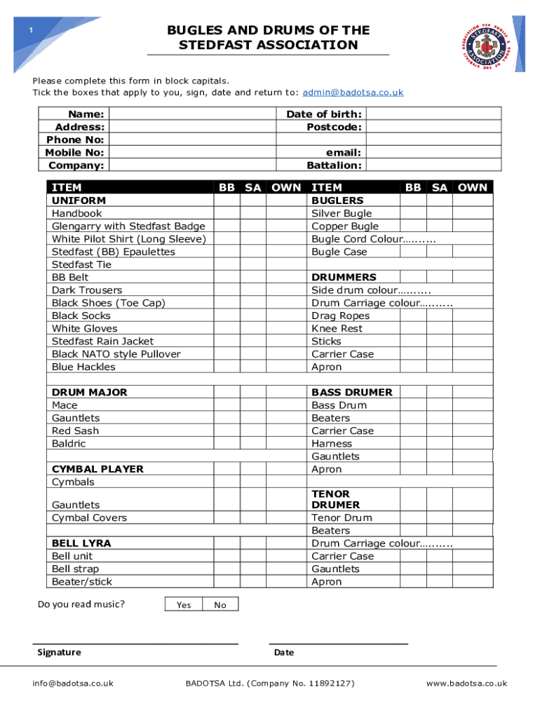 Form preview
