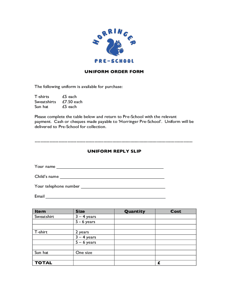Form preview