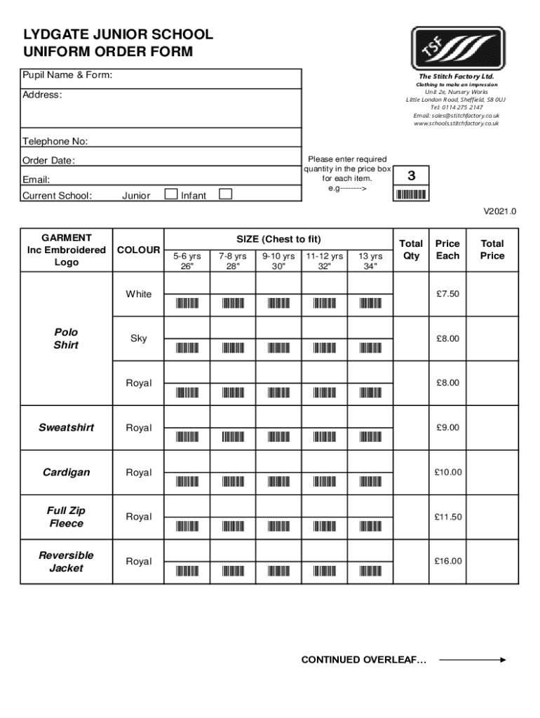 Form preview
