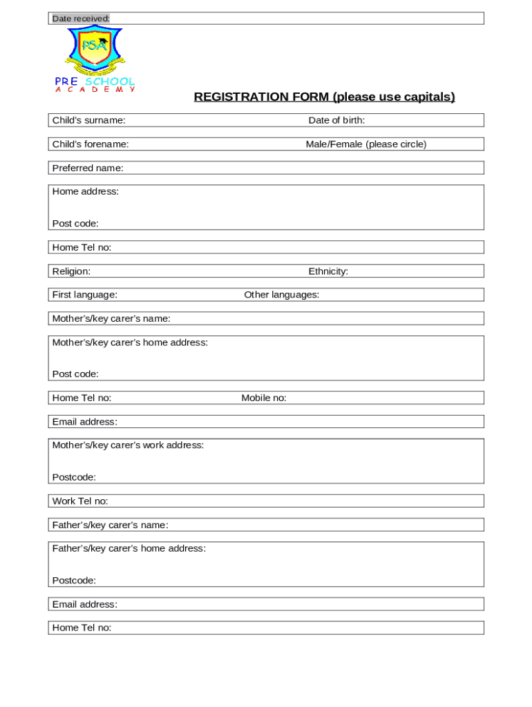 Form preview