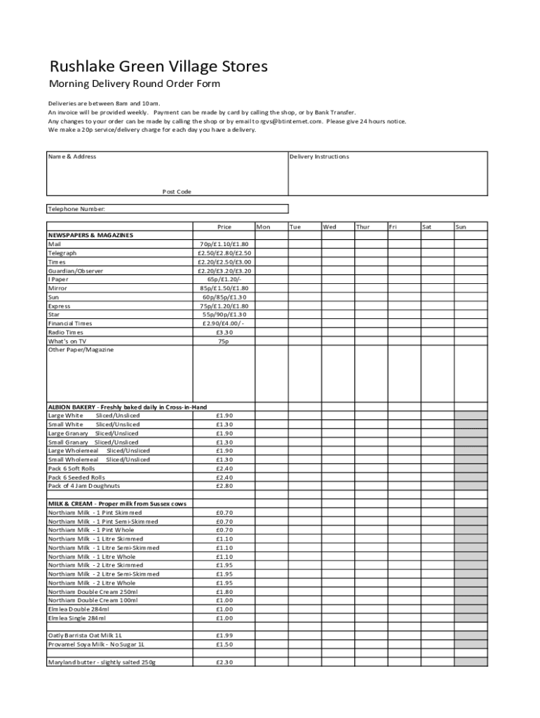 Form preview
