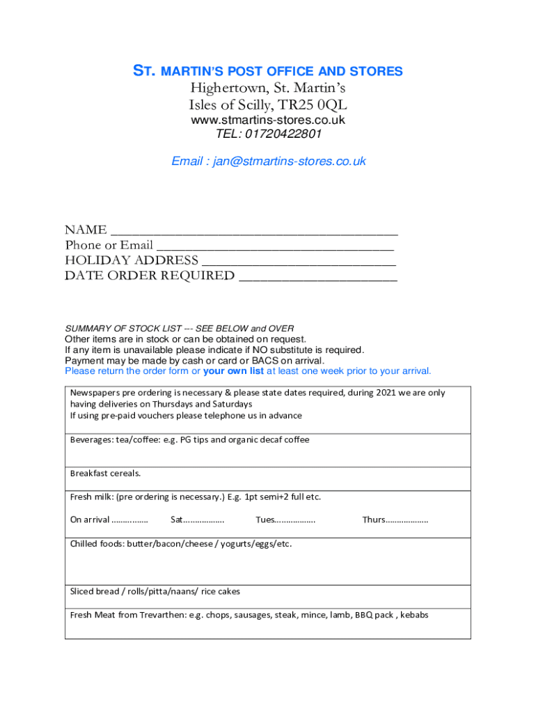 Form preview