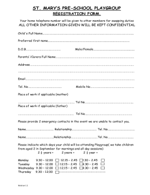 Form preview