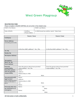 Form preview