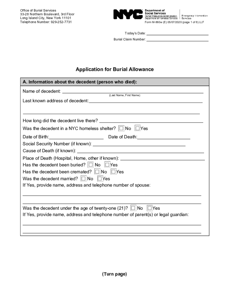 new york city application Preview on Page 1