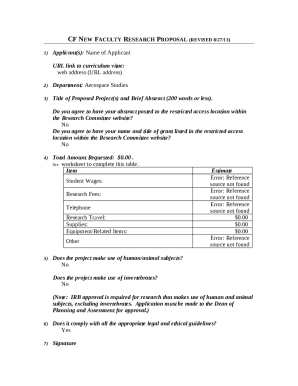 Research - citadel.edu Doc Template | pdfFiller