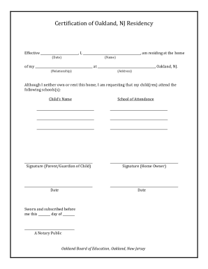 Construction Work &amp;amp; Permit RequirmentsBorough of Oakland NJ