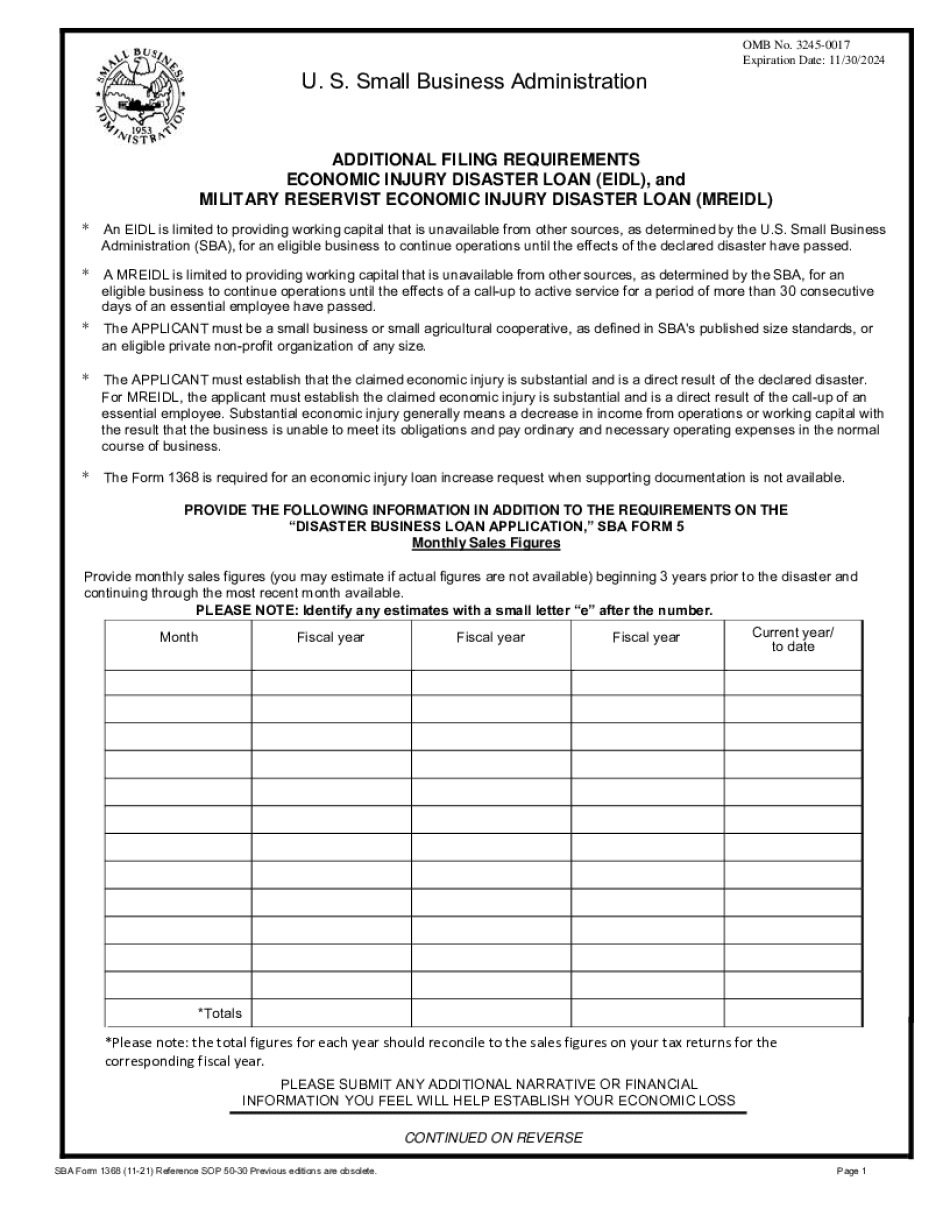 Sba Form 2202 Instructions