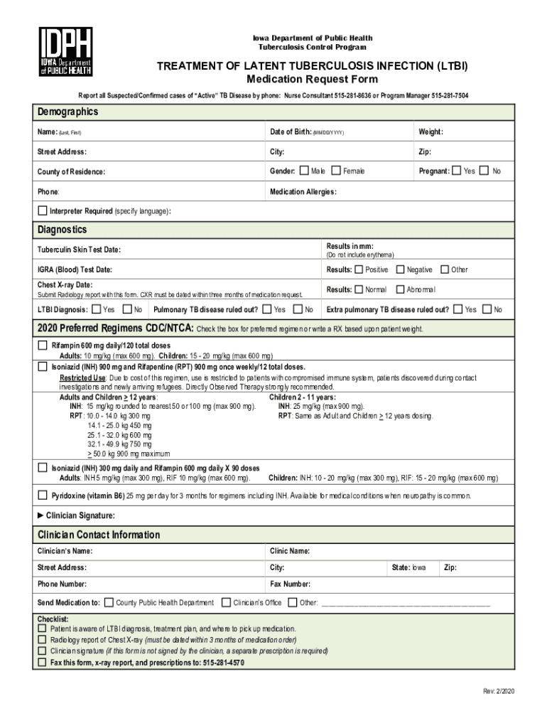 Iowa Children's Patient Information Sheet Treatment of Preview on Page 1