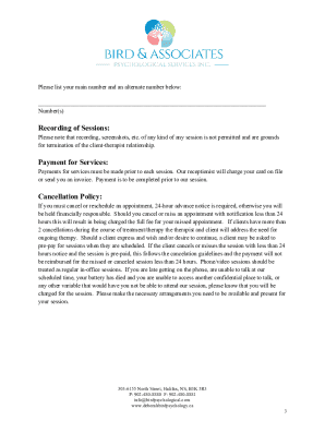 Consent to Participate in Telehealth/Phone Session