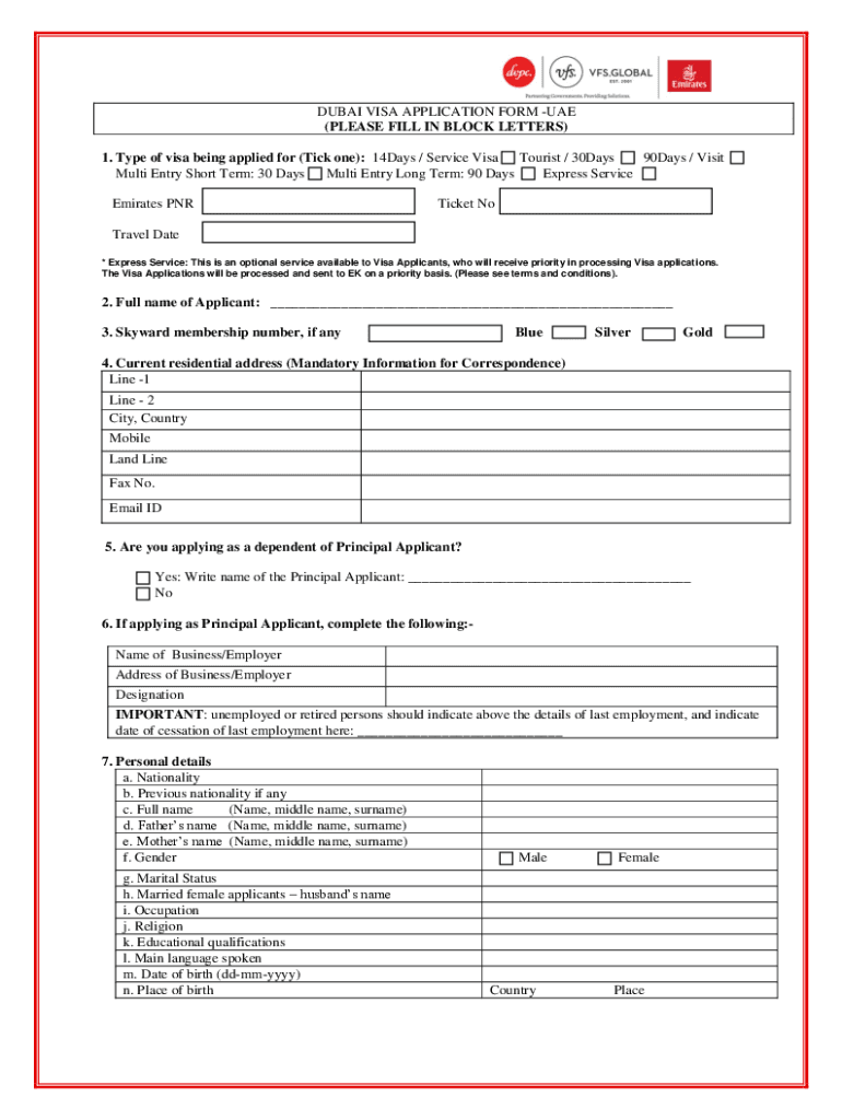 editable front page for pakistan visa Preview on Page 1