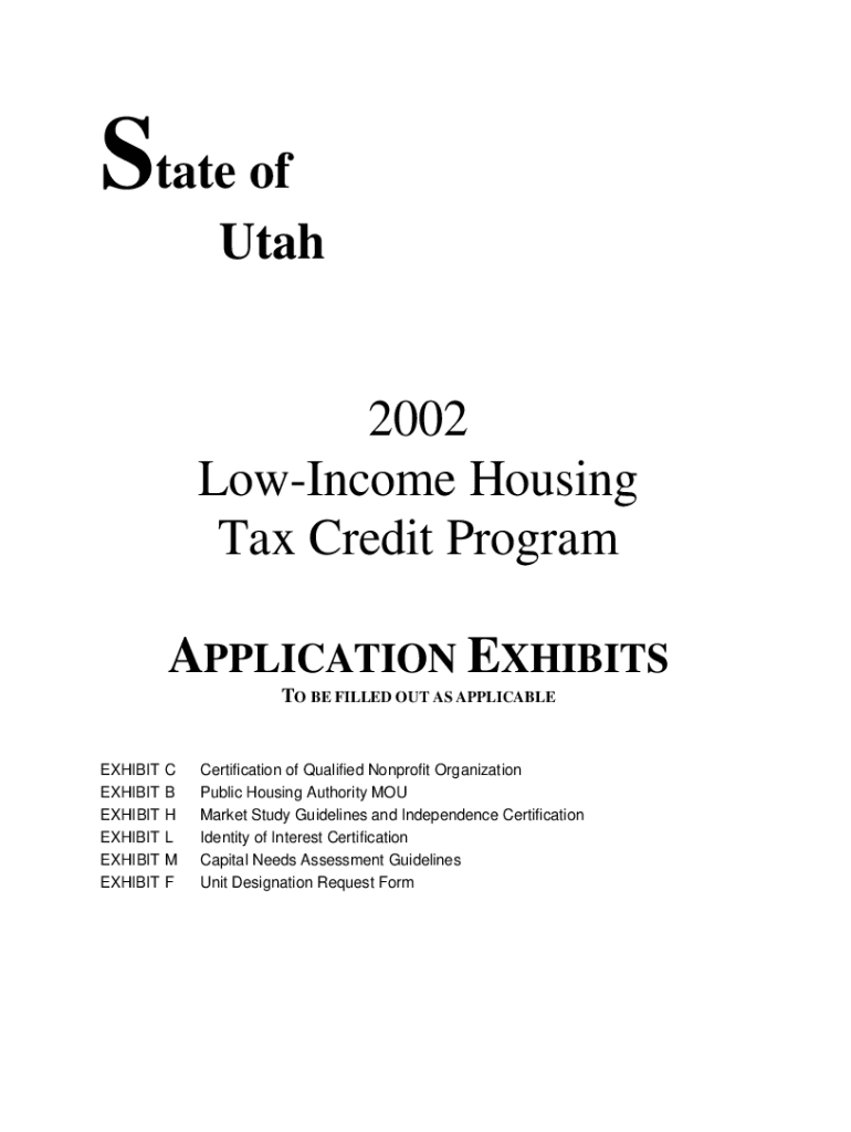 Fillable Online Housing Utah State Tax Commission Fax