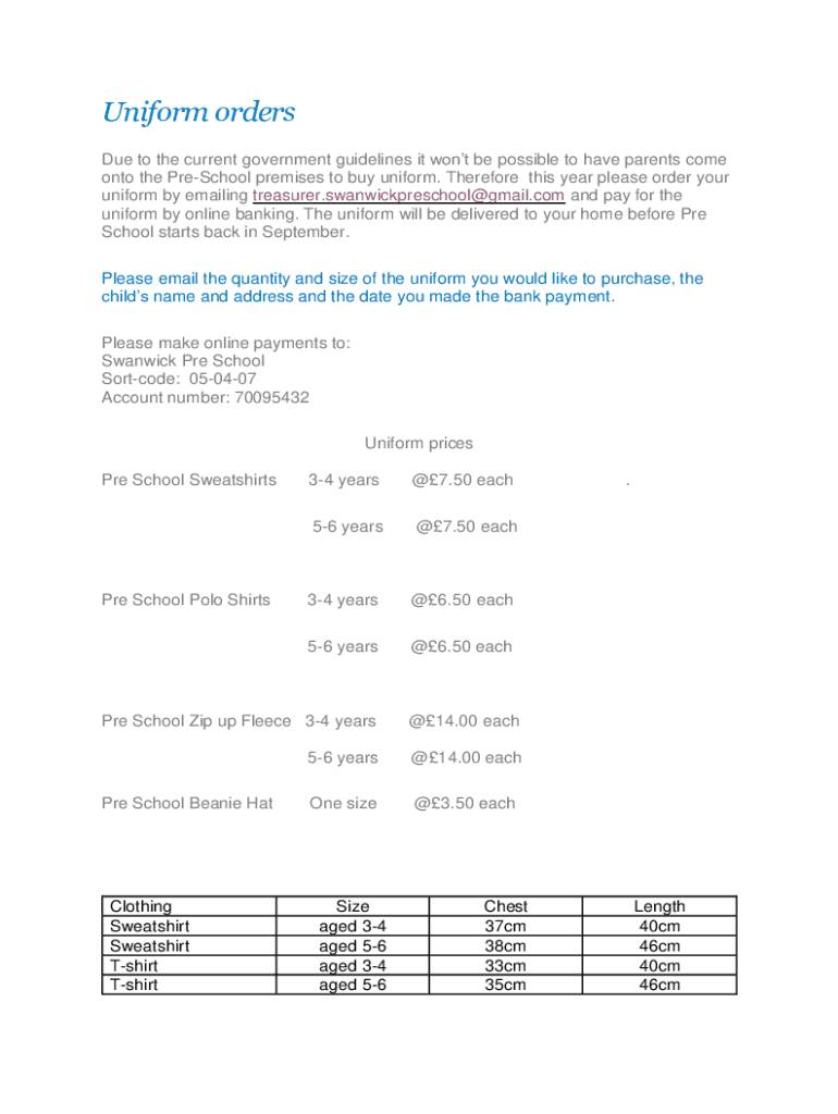 Form preview